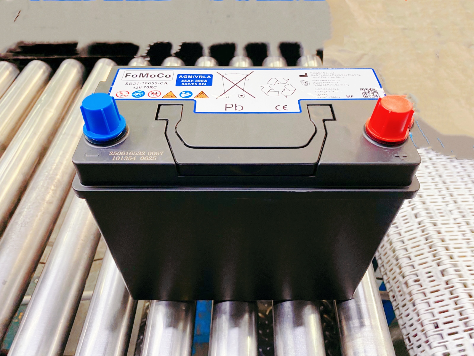 中船風(fēng)帆首款日系A(chǔ)GM電池產(chǎn)品試裝成功